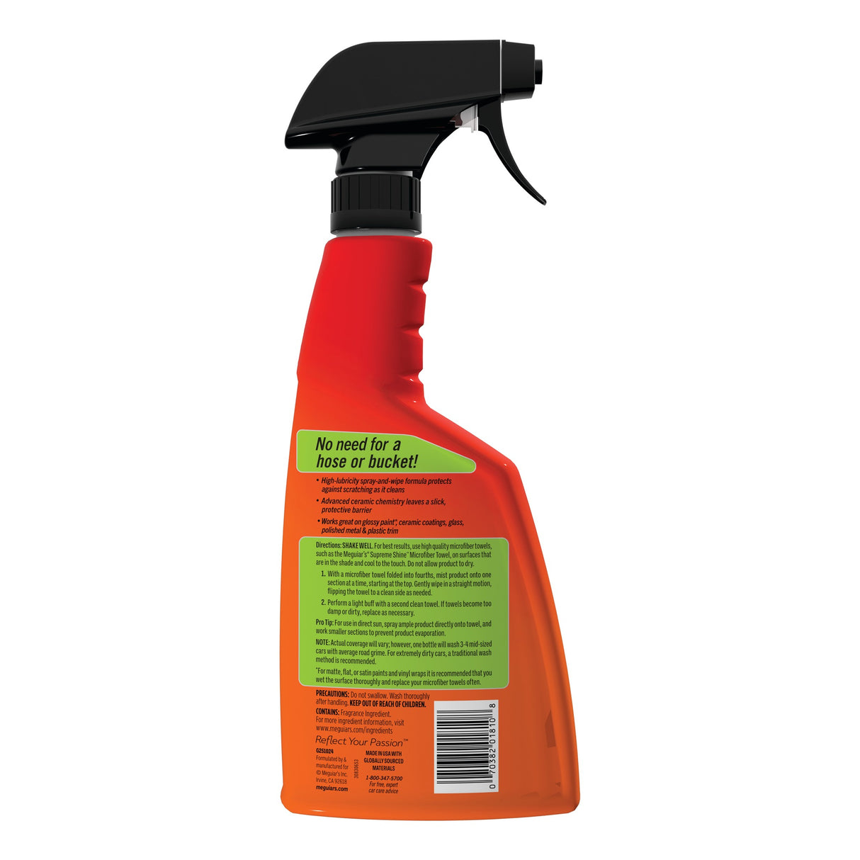 Meguiars HYBRID CERAMIC Waterless Wash & Wax Trockenwäsche 24 oz (710 ml)