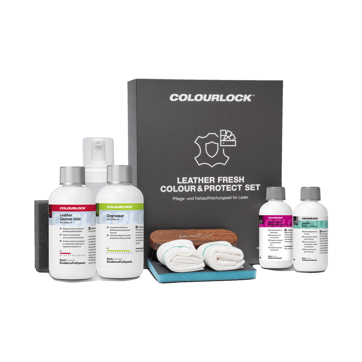 COLOURLOCK "Leather Care Sets" (Citroën) — Pflege & Reparatur Sets für Citroën — Colour & Protect Set
