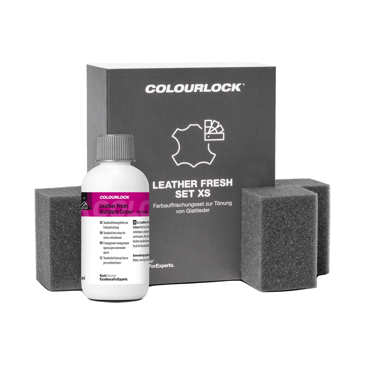 COLOURLOCK "Leather Care Sets" (Volvo) — Pflege & Reparatur Sets für Volvo — Set XS