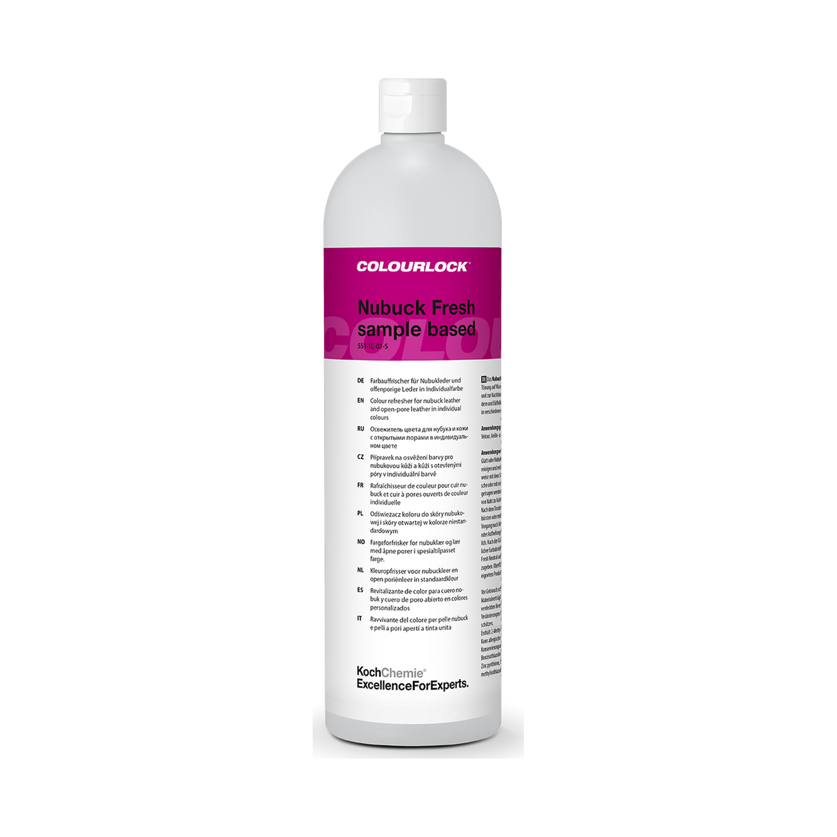 COLOURLOCK "Nubuk Fresh" (Mazda) — Wildlederpflege für Mazda — 1 L