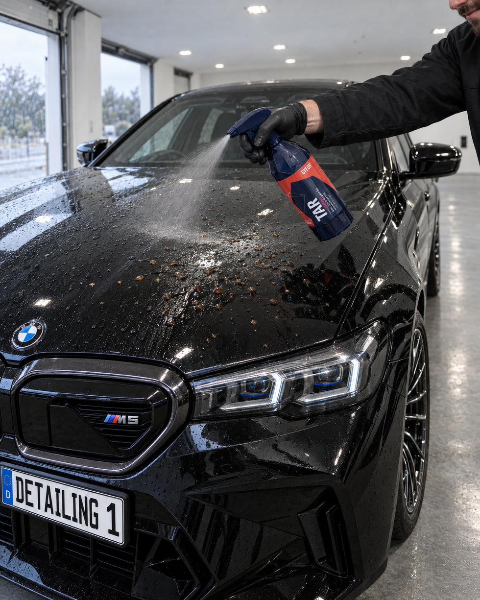 Detailing1 Hero: Tar removers — removing tree sap from paint (Mobile)