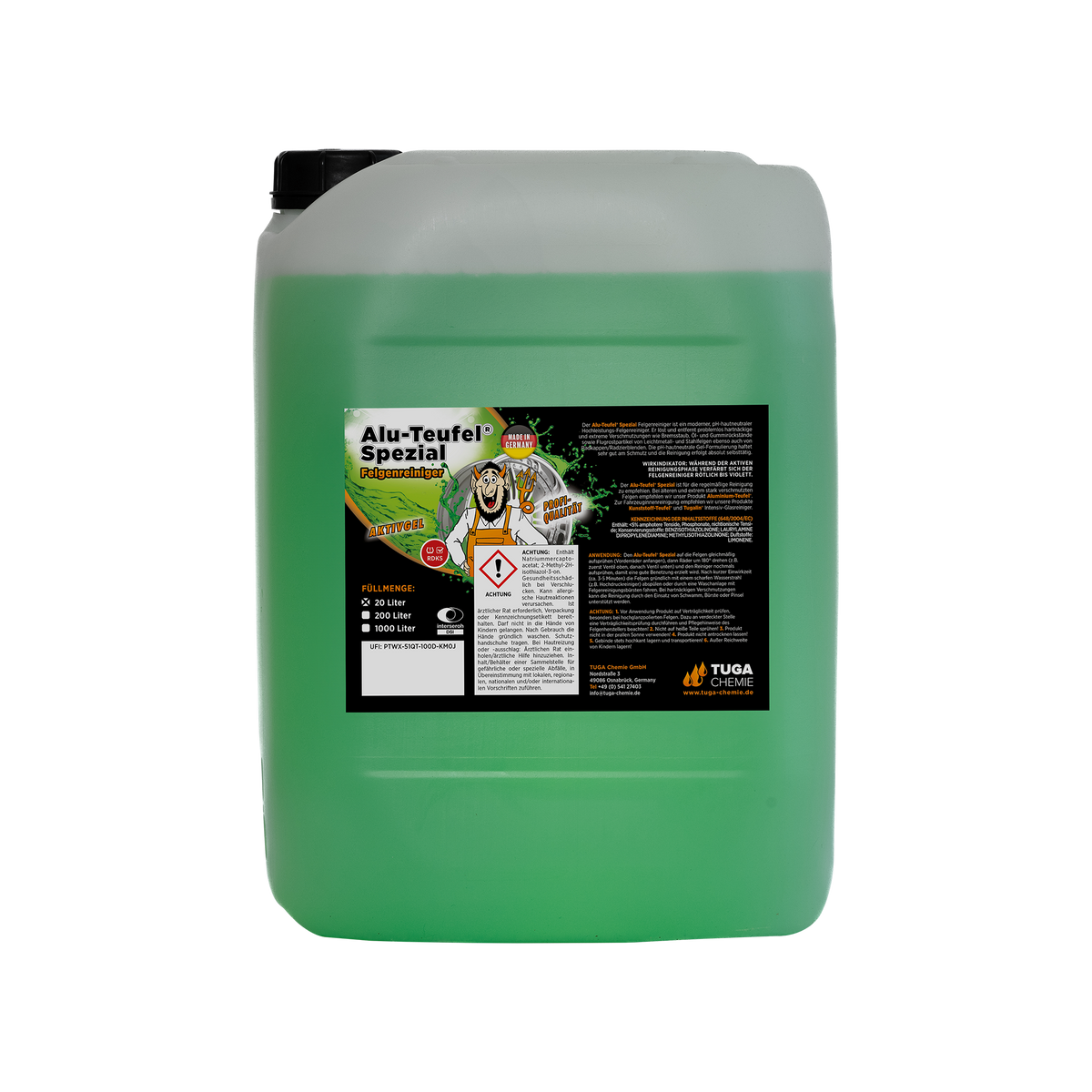 Alu-Teufel "Spezial"® (Green) Wheel Cleaner