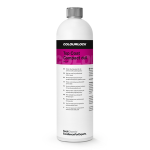 COLOURLOCK "Top Coat" (Compact / Dull) Matter Abschlusslack für die professionelle Lederreparatur