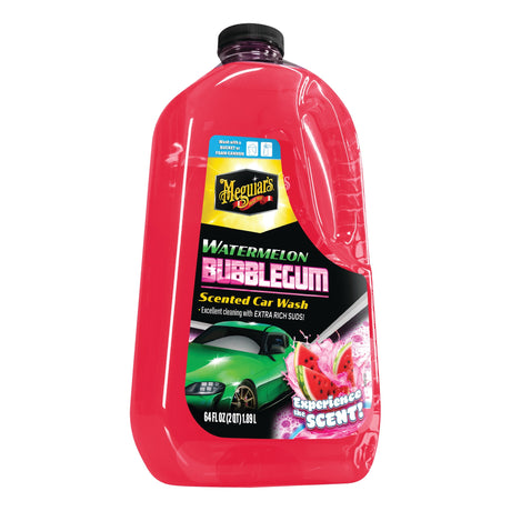 Meguiars Watermelon Bubblegum Wash Reinigungsschaum (Kaugummi Duft) 64 oz (1.89 Liter)