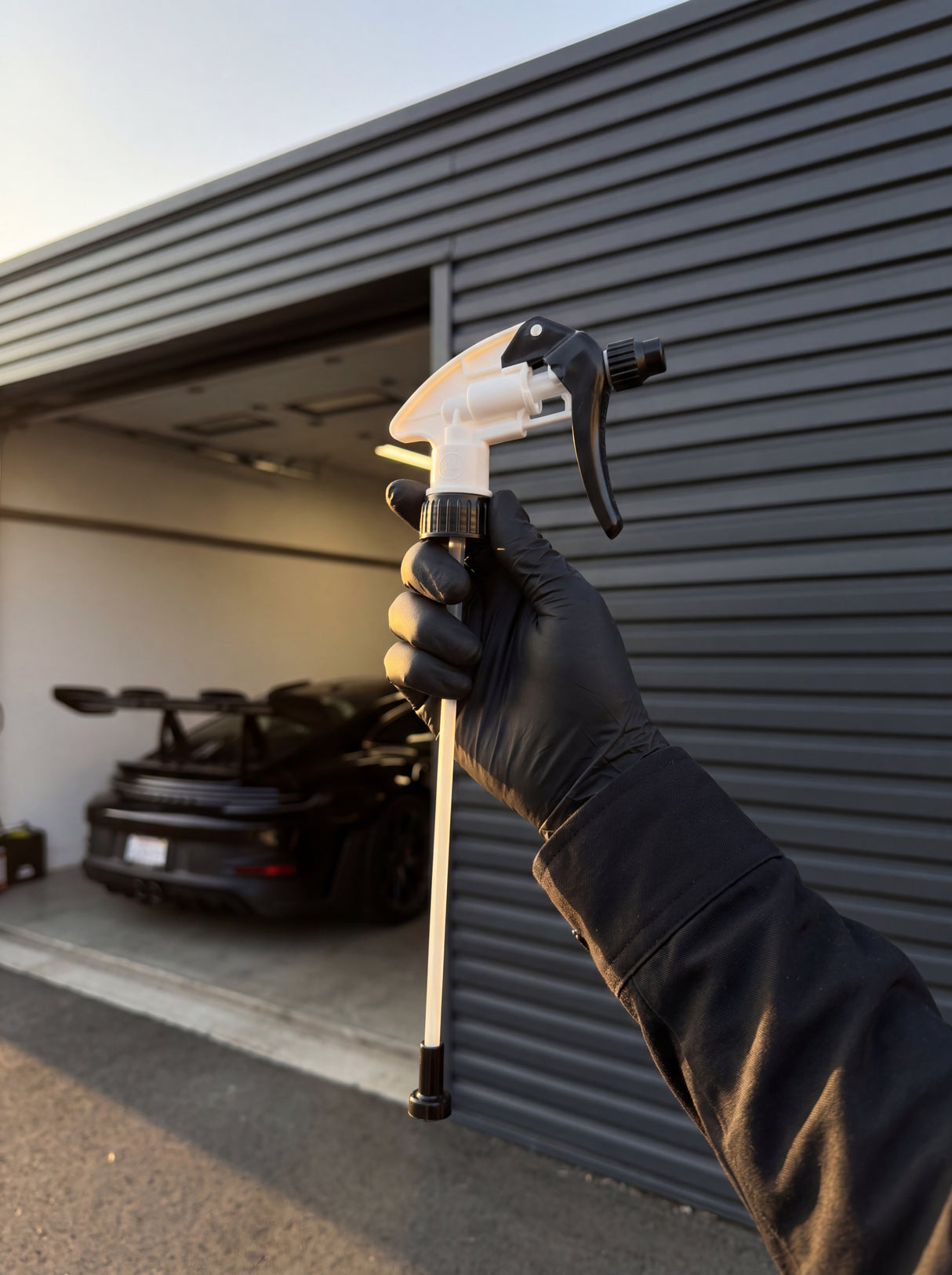 Koch-Chemie Sprühkopf "Star" (28/400) CHS-3AN von Canyon Produkt in der Hand