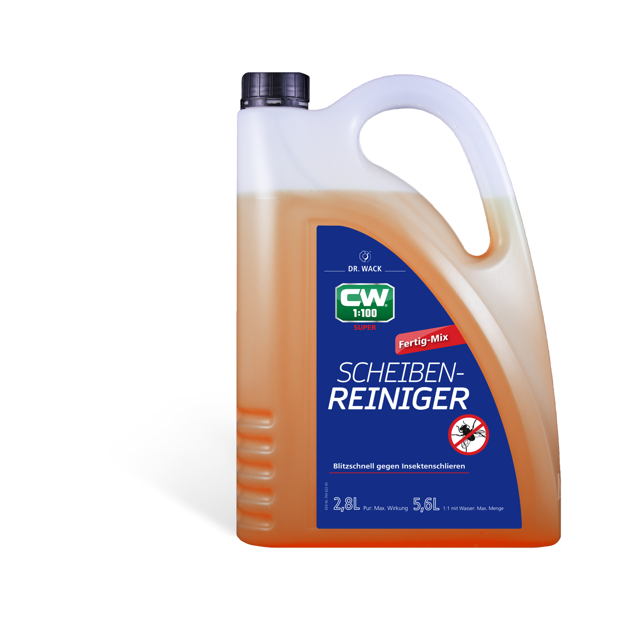CW1:100 "Super" Scheibenreiniger Fertig-Mix — Dr. Wack 2800 ml