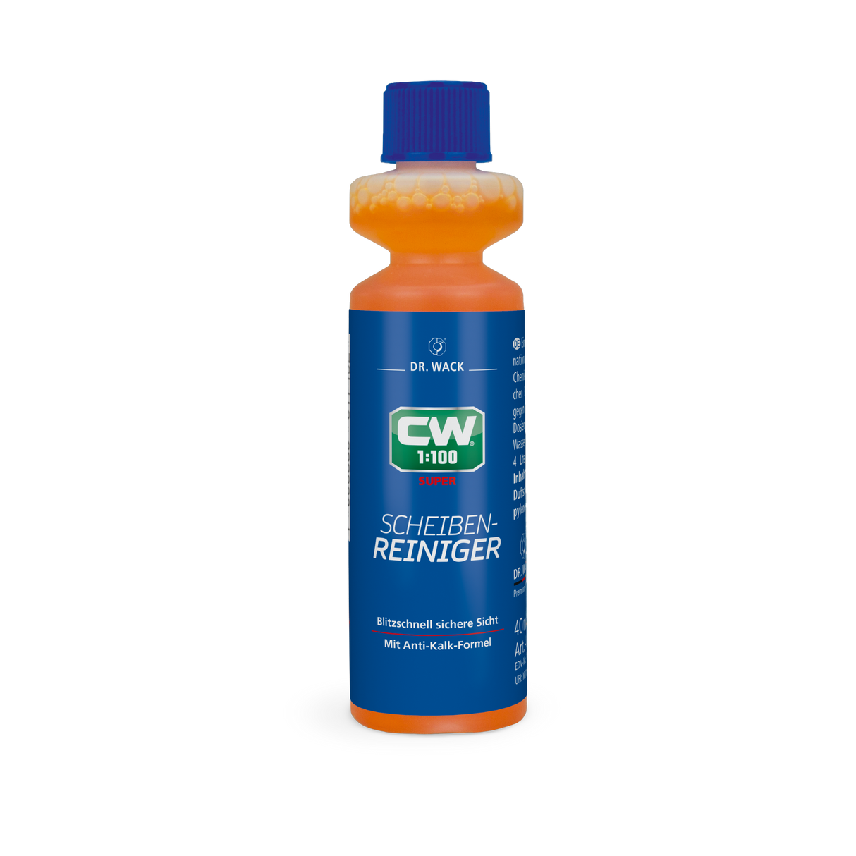 CW1:100 "Super" Scheibenreiniger Konzentrat — Dr. Wack 40 ml
