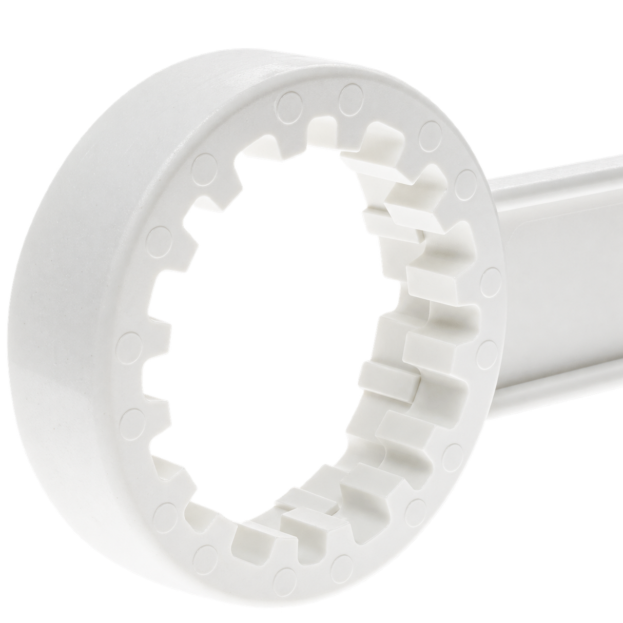 Großer Öffnerring und Greifzähne des Koch-Chemie Canister Opener Kanisteröffners