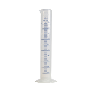 Koch-Chemie Measuring Cylinder — Messzylinder mit Volumenskala 1 Stück / 500 ml