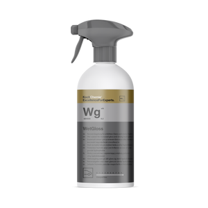 WetGloss "Wg" Wet Sealant for increased gloss and strong hydrophobicity