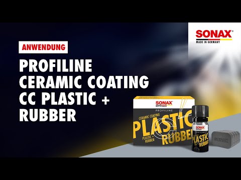 PROFILINE CeramicCoating "CC" Plastic+Rubber Kunststoffversiegelung