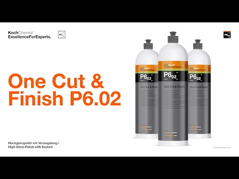 One Cut & Finish "P6.02" Hochglanzpolitur mit Versiegelung