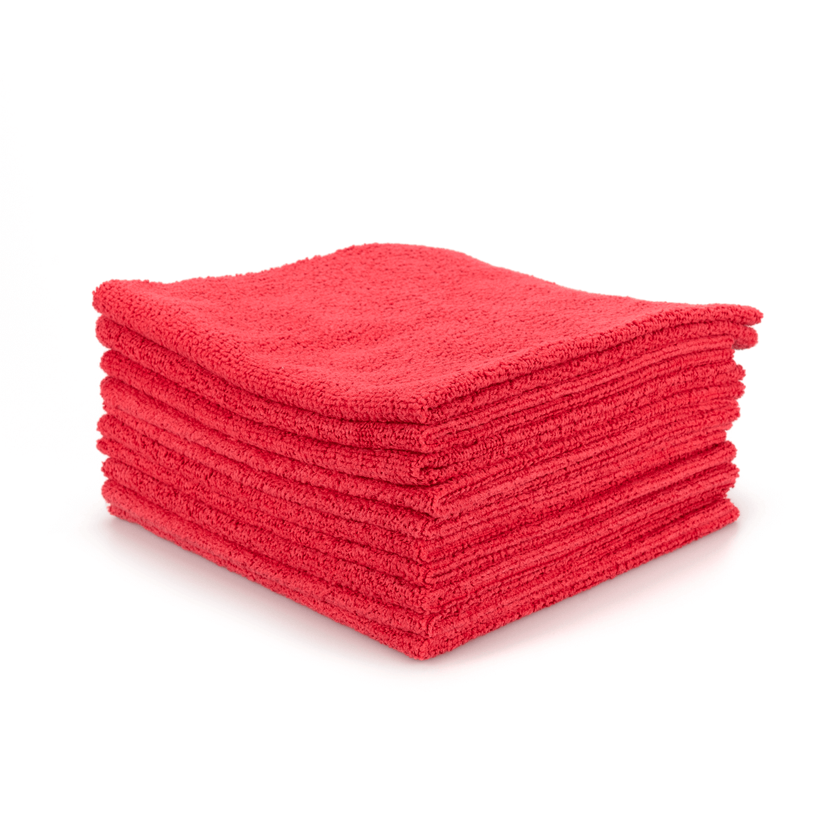 The Rag Company Edgeless 245GSM Mikrofasertuch Rot