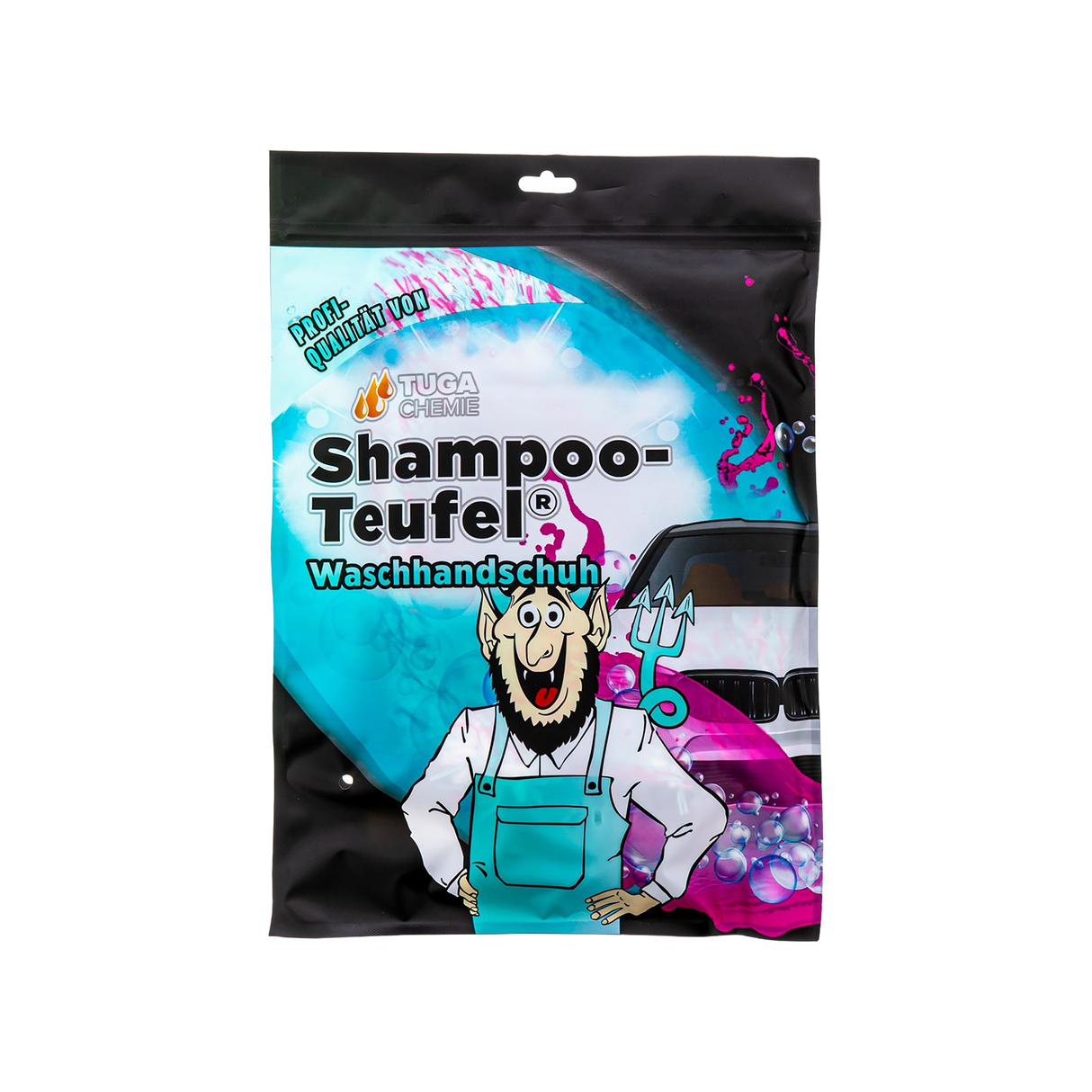 TUGA Chemie Waschhandschuh (Mikrofaser) — "Shampoo-Teufel"